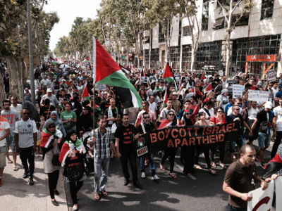 BDS 34 – Manifestation juillet 2014 à Montpellier