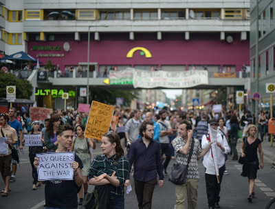 Manifestation Berlin - juillet 2014