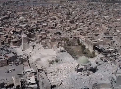 Destructions dans la ville de Mossoul - Capture vidéo