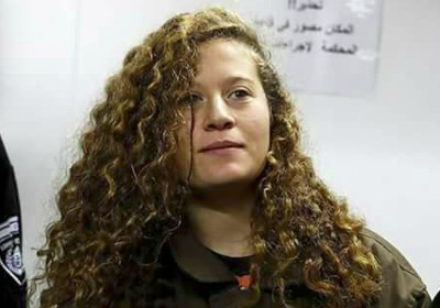 Ahed Tamimi - Photo : extraction Facebook