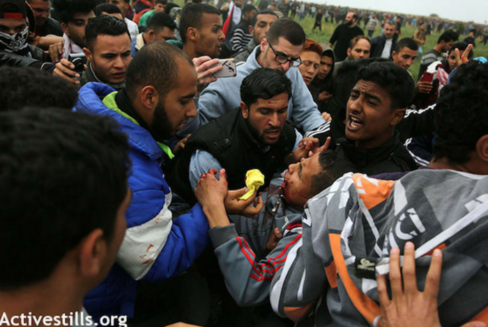 Grande Marche du retour – Gaza – Photo: ActiveStills