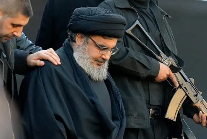 Hassan Nasrallah, Secrétaire général du mouvement Hezbollah [résistance libanaise] - Photo : Archives