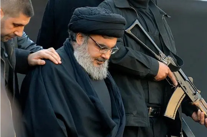Hassan Nasrallah, Secrétaire général du mouvement Hezbollah [résistance libanaise] – Photo : Archives
