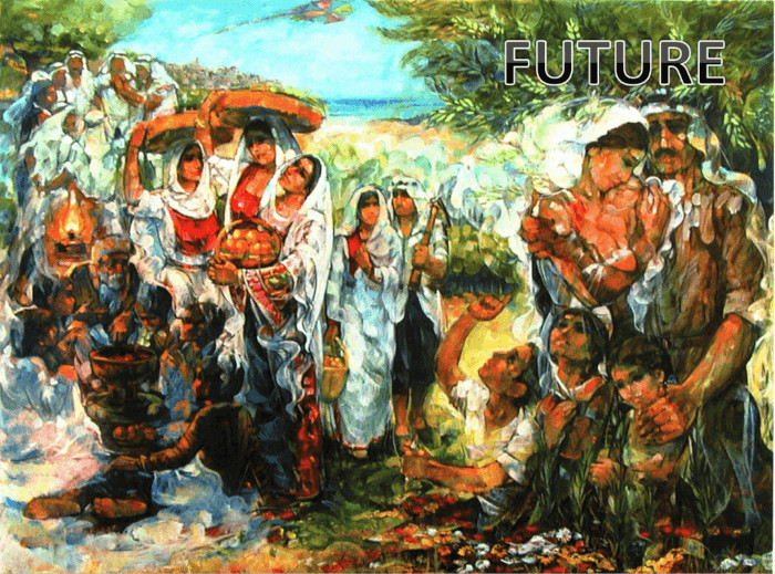 Le futur (Image : “The Spring That Was” par Ismail Shammout)