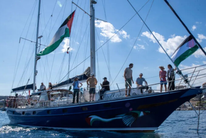 Document de la Freedom Flotilla Coalition via EPA-EFE
